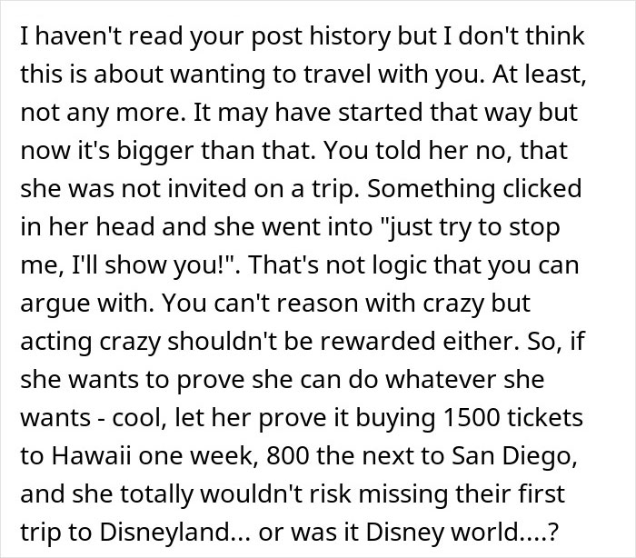 Unhinged MIL Follows Couple On Every Vacation, So They Change Their Plans Last Minute