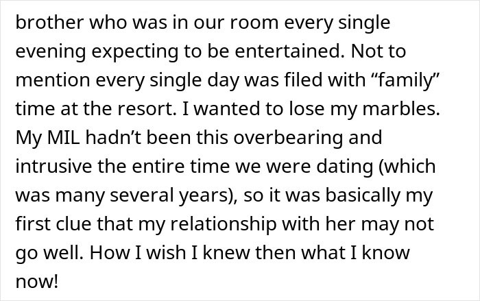 Unhinged MIL Follows Couple On Every Vacation, So They Change Their Plans Last Minute