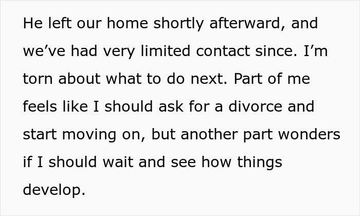 &#8220;He&#8217;d Understand If I Chose Divorce&#8221;: Husband Chooses Ill Ex Over Current Wife
