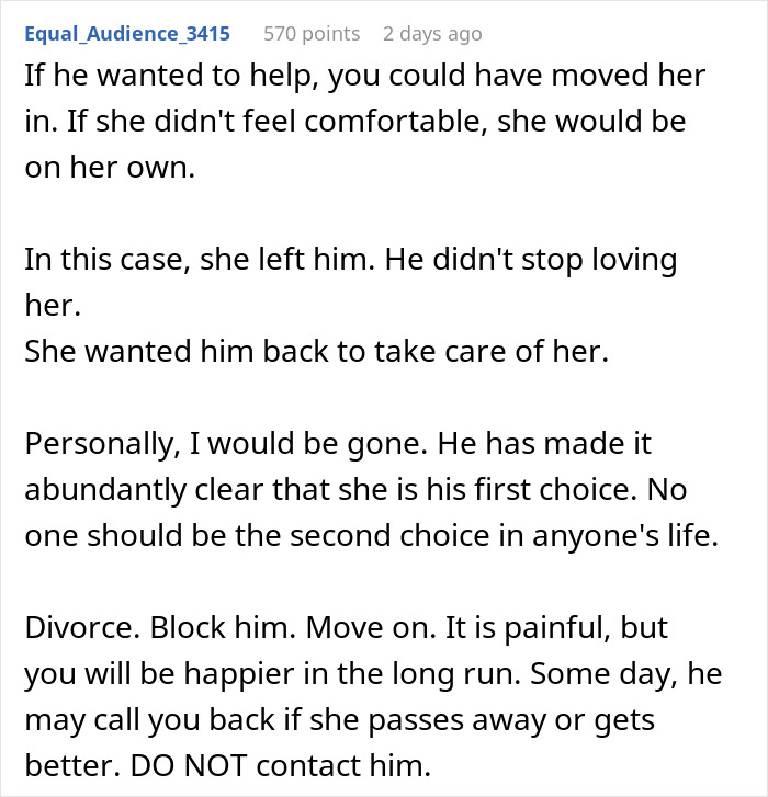 &#8220;He&#8217;d Understand If I Chose Divorce&#8221;: Husband Chooses Ill Ex Over Current Wife