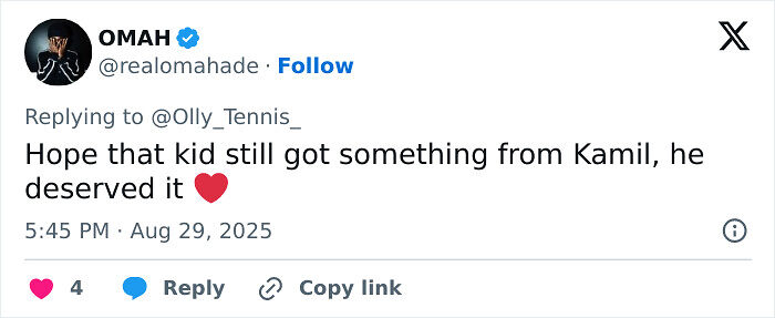 Man Snatches Kamil Majchrzak&#8217;s Hat From Kid In Viral Video From US Open, Tennis Star Responds