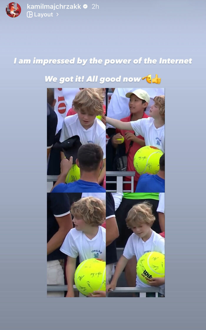 Man Snatches Kamil Majchrzak&#8217;s Hat From Kid In Viral Video From US Open, Tennis Star Responds