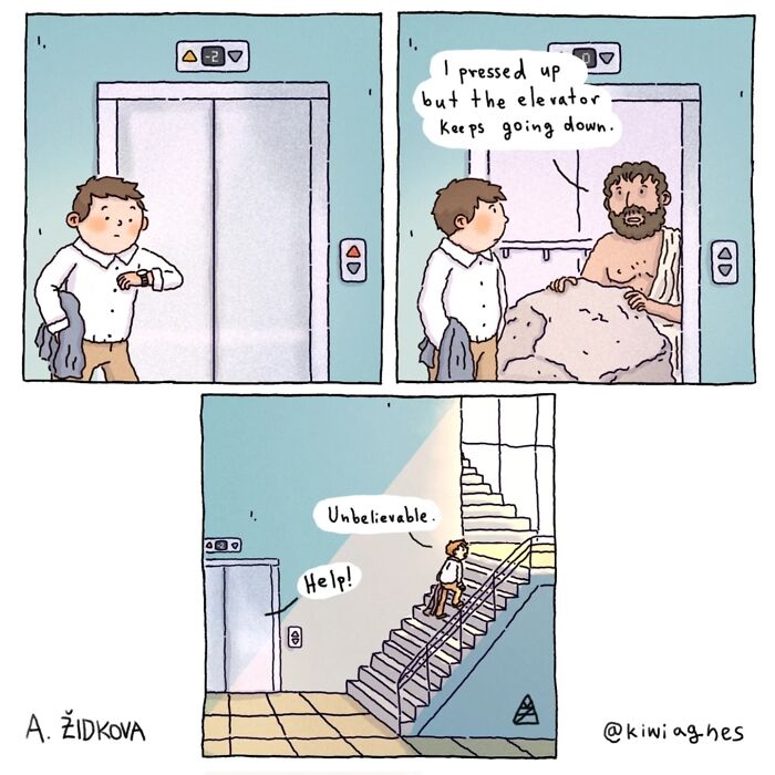 33 Funny Comics Made By This Artist In Hopes Of Sharing A Laugh With Somebody (New Pics)