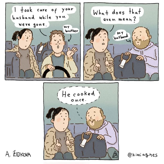 33 Funny Comics Made By This Artist In Hopes Of Sharing A Laugh With Somebody (New Pics)