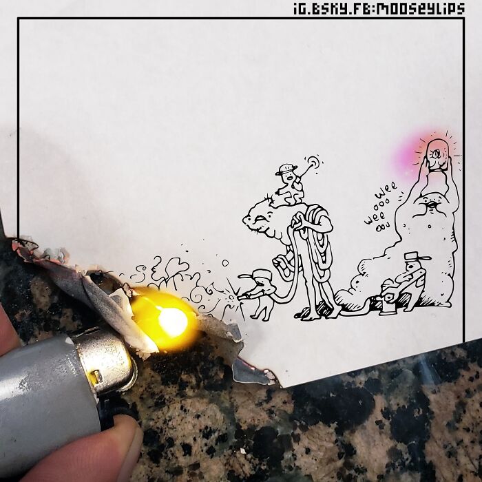 Mooseylips’s Wild Imagination: 29 New Absurd Comics That Might Make You Laugh and Wonder