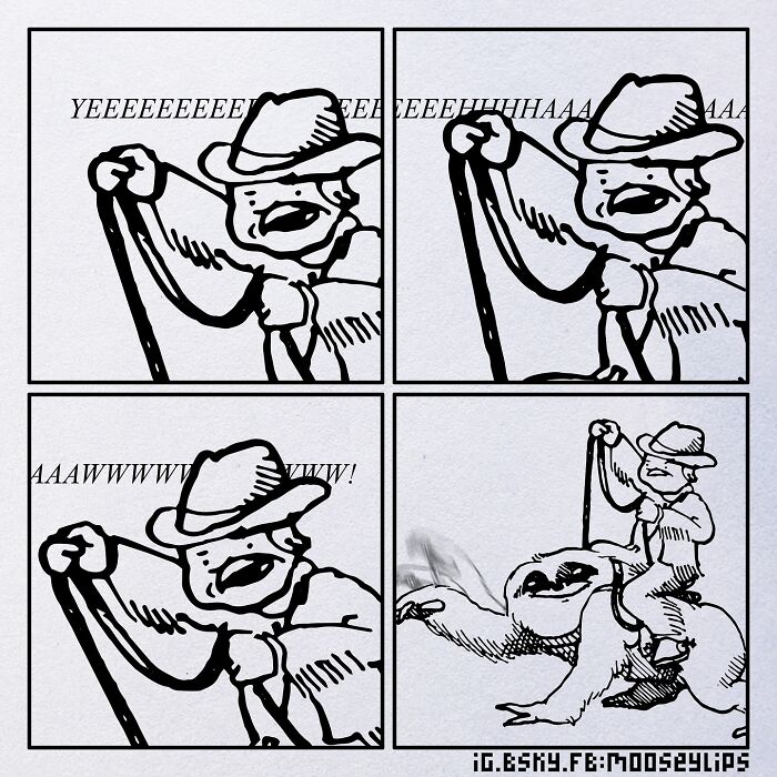 Mooseylips’s Wild Imagination: 29 New Absurd Comics That Might Make You Laugh and Wonder
