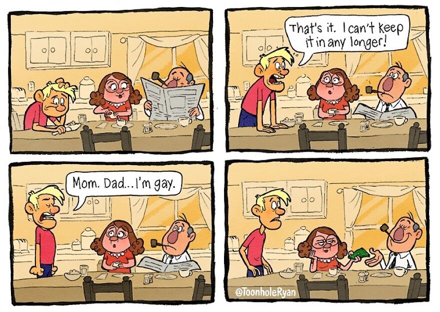 38 Witty And Dark Comics By Ryan Kramer That Might Make You Laugh