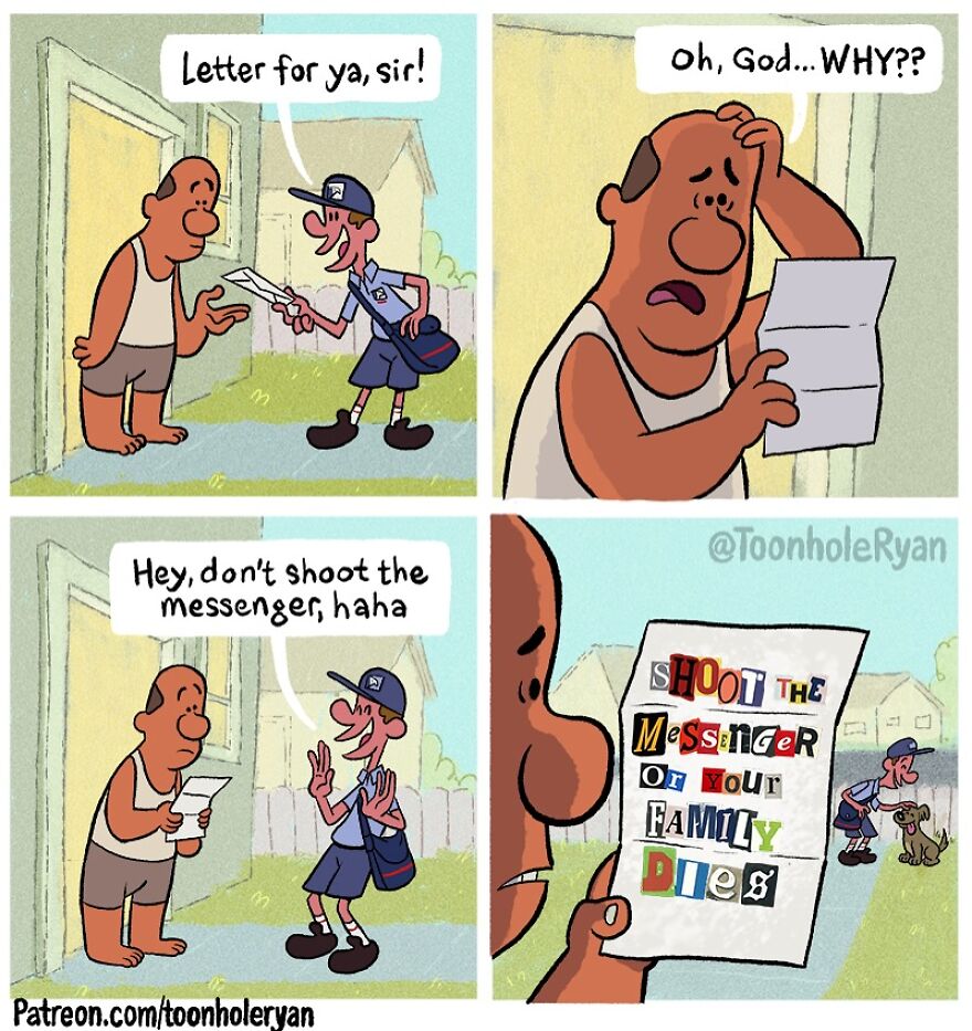 38 Witty And Dark Comics By Ryan Kramer That Might Make You Laugh