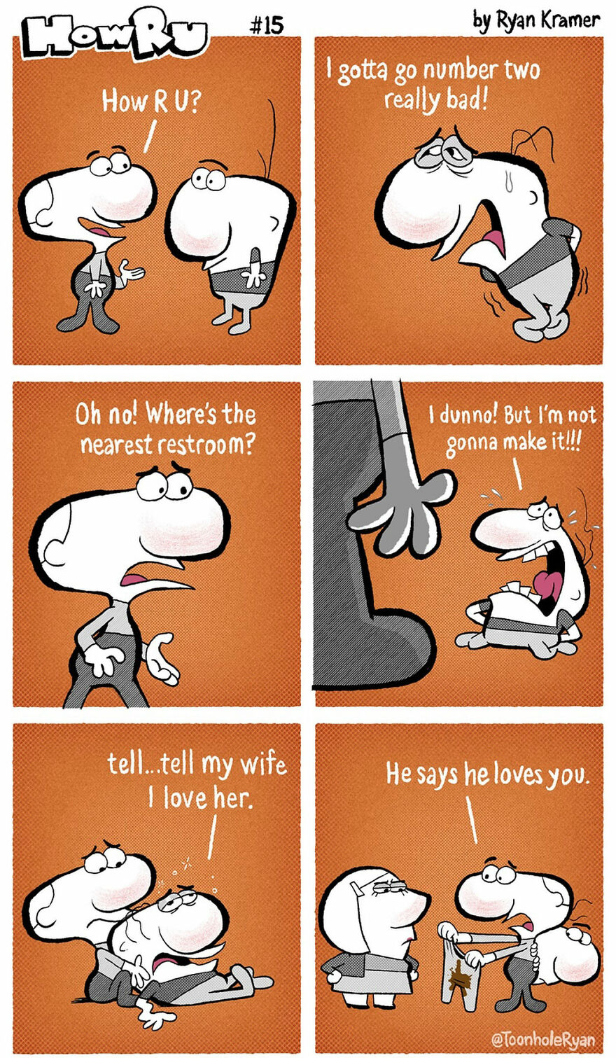 38 Witty And Dark Comics By Ryan Kramer That Might Make You Laugh