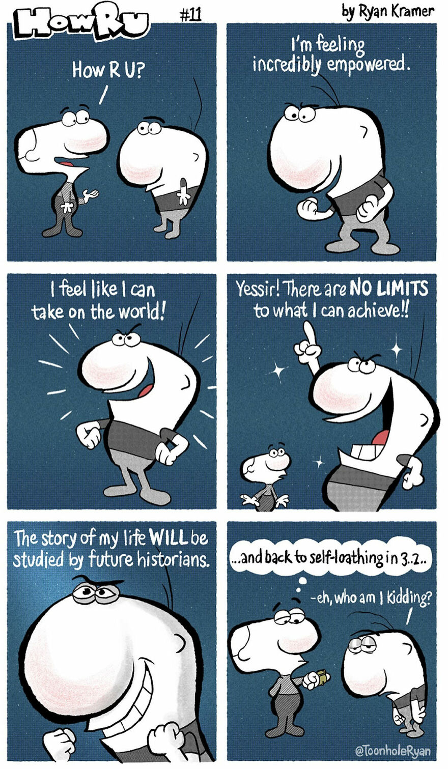 38 Witty And Dark Comics By Ryan Kramer That Might Make You Laugh
