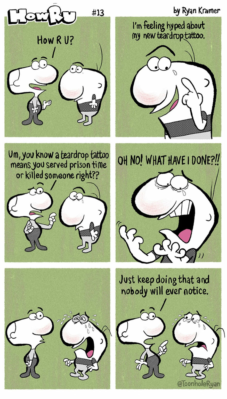 38 Witty And Dark Comics By Ryan Kramer That Might Make You Laugh