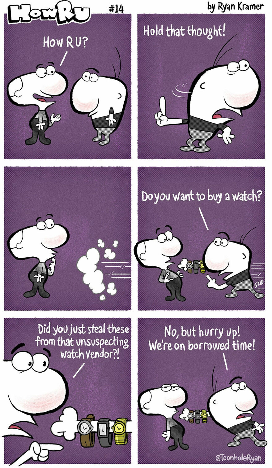 38 Witty And Dark Comics By Ryan Kramer That Might Make You Laugh