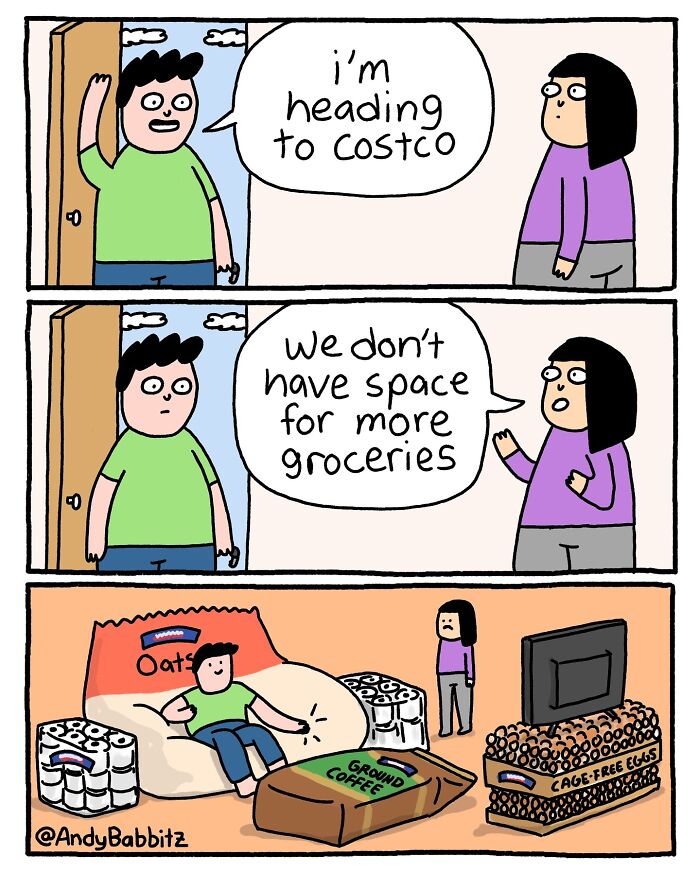 50 New Comics About Daily Life With A Funny Twist By Andy Babbitz