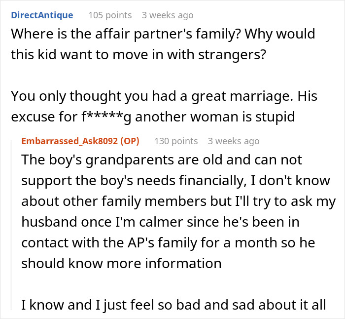 Husband Drops A Bomb On Wife About His 9YO Affair Child, Expects Her To Raise Him As Her Own