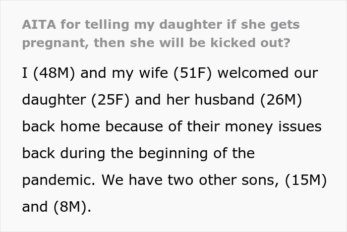 Woman Called Parents “Terrible” After They Ruined Her Dream Of Having Kids Before It Even Happened