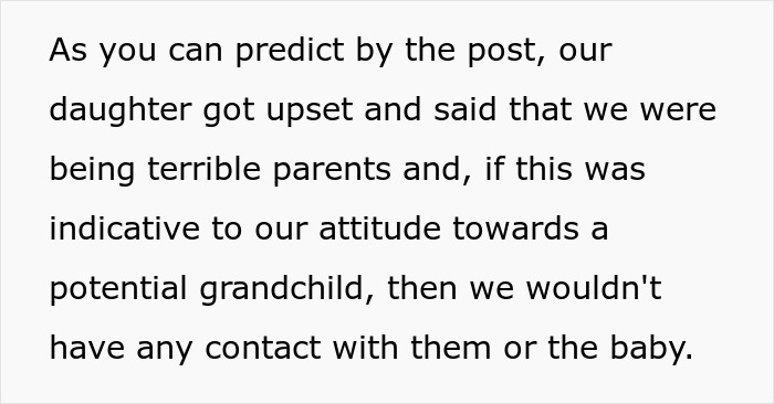Woman Called Parents “Terrible” After They Ruined Her Dream Of Having Kids Before It Even Happened