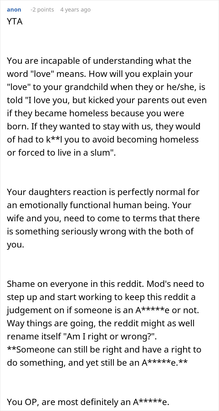 Woman Called Parents “Terrible” After They Ruined Her Dream Of Having Kids Before It Even Happened