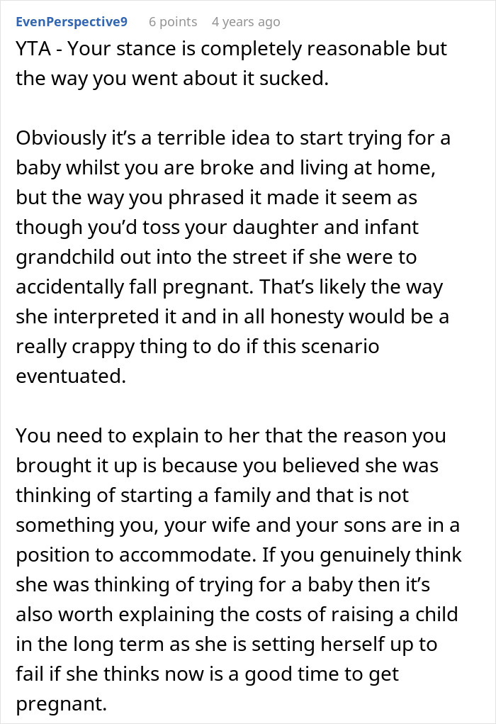 Woman Called Parents “Terrible” After They Ruined Her Dream Of Having Kids Before It Even Happened