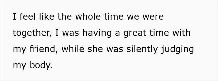 “Totally Blindsided”: Weight Comments Urge Woman To Rethink Relationship With Childhood Friend