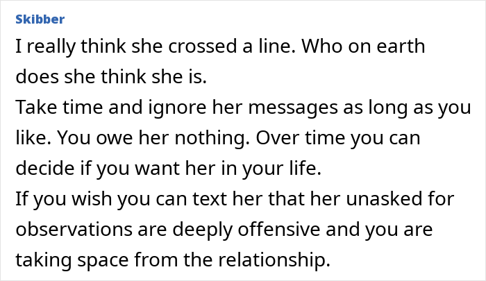 “Totally Blindsided”: Weight Comments Urge Woman To Rethink Relationship With Childhood Friend