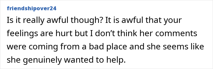 “Totally Blindsided”: Weight Comments Urge Woman To Rethink Relationship With Childhood Friend