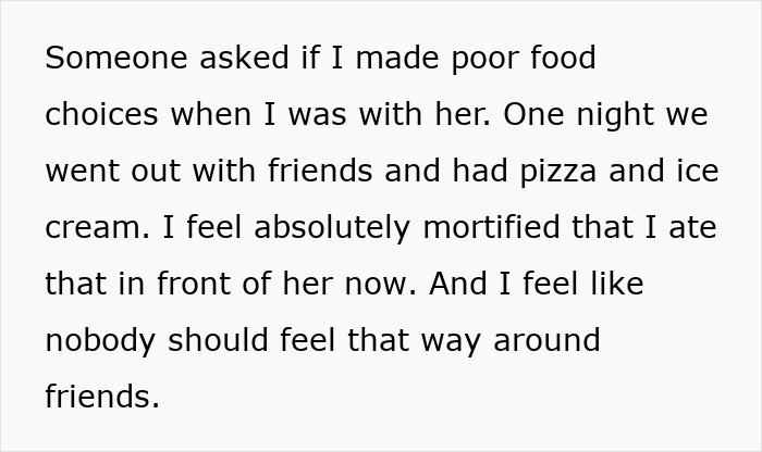 “Totally Blindsided”: Weight Comments Urge Woman To Rethink Relationship With Childhood Friend