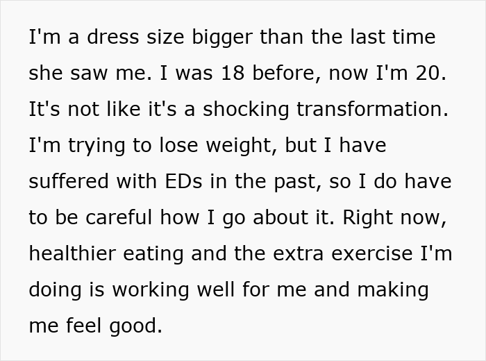 “Totally Blindsided”: Weight Comments Urge Woman To Rethink Relationship With Childhood Friend