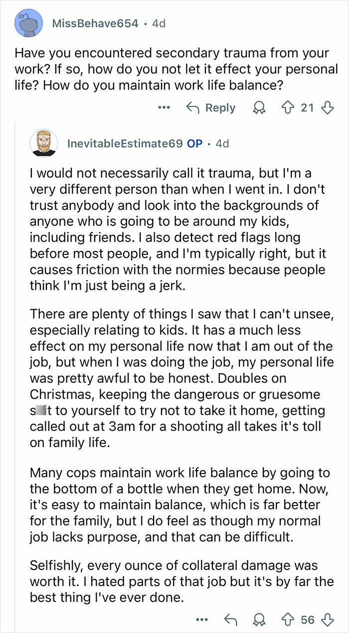 Former Major Crimes Detective Spills The Tea On What Their Job Was Really Like