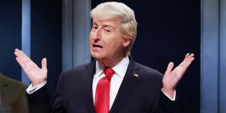 James Austin Johnson as Donald Trump in SNL