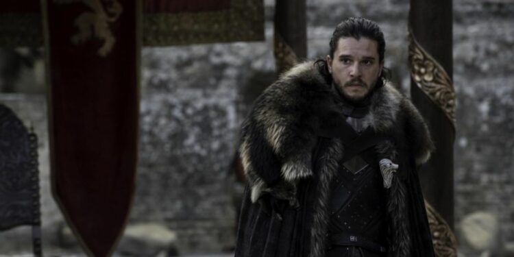 Kit Harington in Game of Thrones