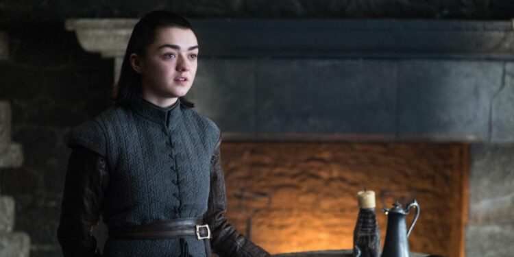 Maisie Williams in Game of Thrones