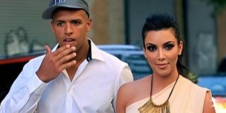 Miles Austin and Kim Kardashian