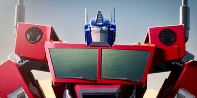 Alan Tudyk as Optimum Prime in Transformers: EarthSpark