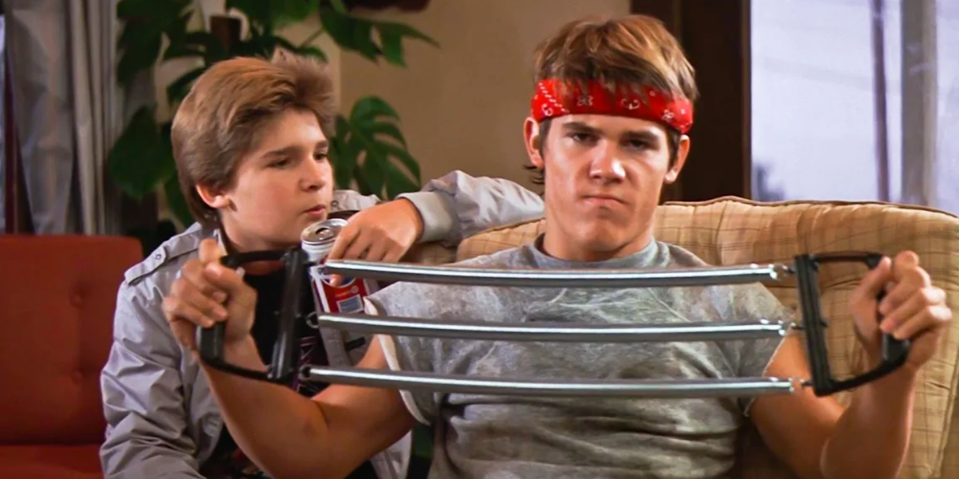 Corey Feldman and Josh Brolin in The Goonies (1985