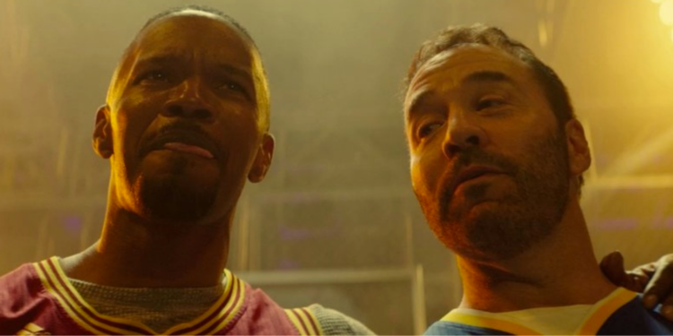 Jamie Foxx and Jeremy Piven in All-Star Weekend