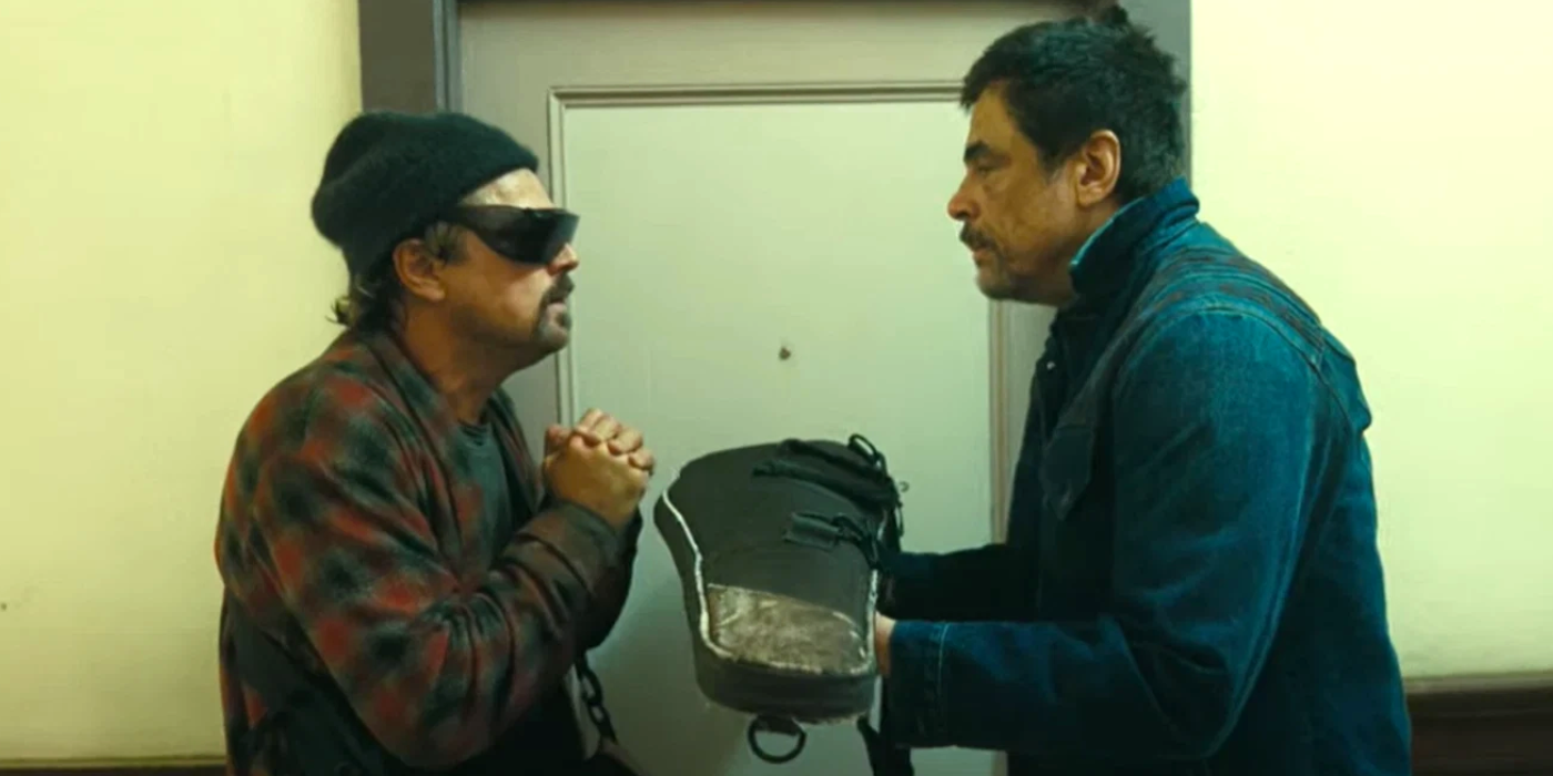 Leonardo DiCaprio and Benicio Del Toro in One Battle After Another (2025)