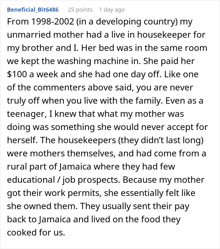 Woman Thinks Babysitters Don’t Deserve A Living Wage, Gets A Reality Check From Sibling