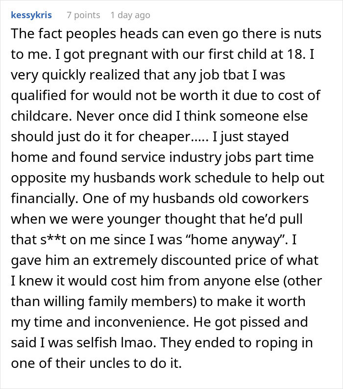 Woman Thinks Babysitters Don’t Deserve A Living Wage, Gets A Reality Check From Sibling