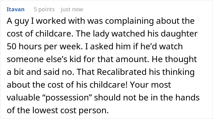 Woman Thinks Babysitters Don’t Deserve A Living Wage, Gets A Reality Check From Sibling