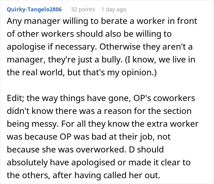 Manager Says Woman Is “Useless” At Work, Ends Up Getting Schooled