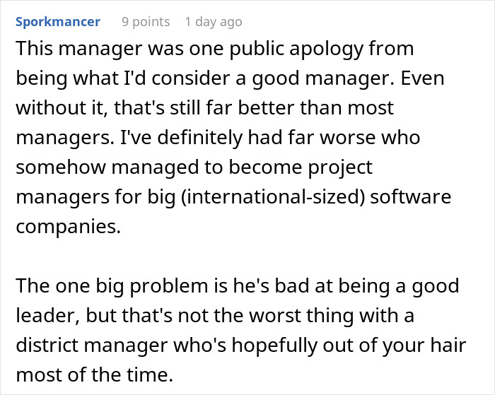 Manager Says Woman Is “Useless” At Work, Ends Up Getting Schooled