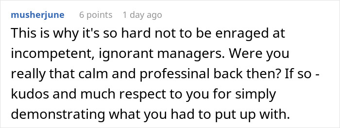 Manager Says Woman Is “Useless” At Work, Ends Up Getting Schooled