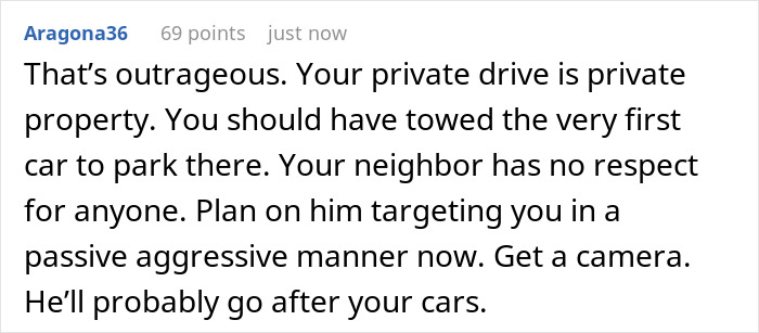 Nurse Comes Home From 12HR Shift To Find Neighbor Using Her Driveway Yet Again, Gloves Come Off