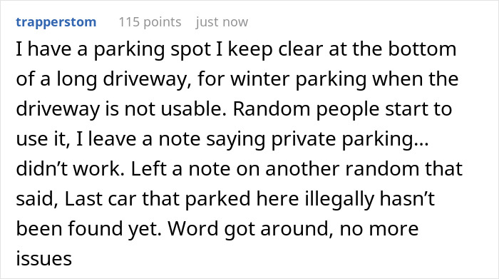 Nurse Comes Home From 12HR Shift To Find Neighbor Using Her Driveway Yet Again, Gloves Come Off