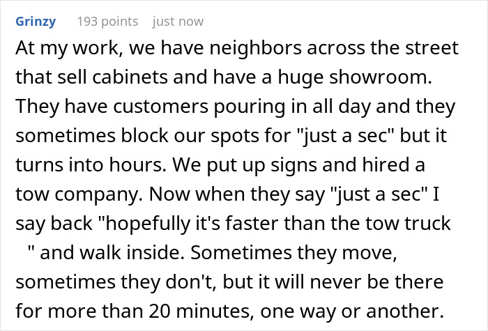 Nurse Comes Home From 12HR Shift To Find Neighbor Using Her Driveway Yet Again, Gloves Come Off