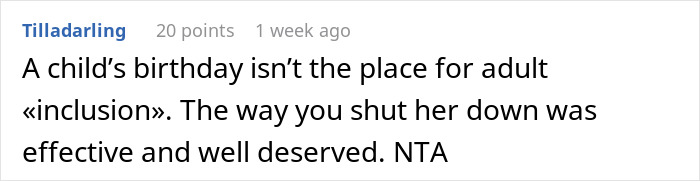 SIL Tries To Steal Niece&#8217;s Birthday Party But Gets Shut Down Harshly By The Girl&#8217;s Mom