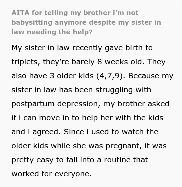 Helpful Woman Stops Helping Rude SIL With Babysitting, SIL Furious When She Finally Walks Out