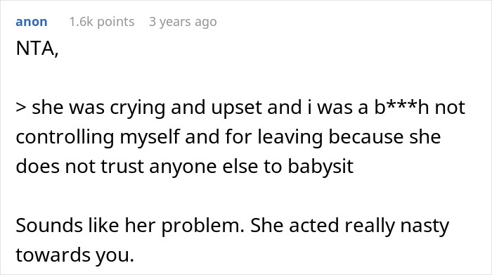 Helpful Woman Stops Helping Rude SIL With Babysitting, SIL Furious When She Finally Walks Out