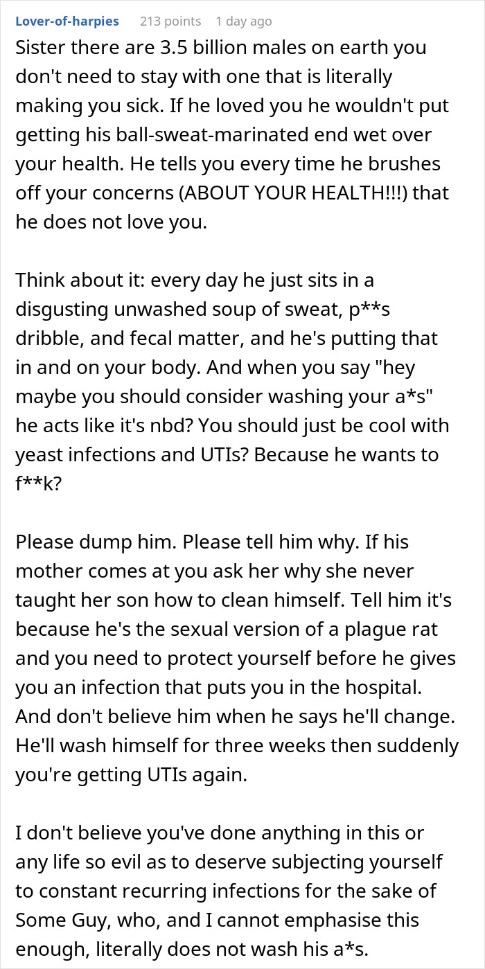 Guy Refuses To Get Himself Checked As GF Gets Constant Infections, She Reconsiders Marriage