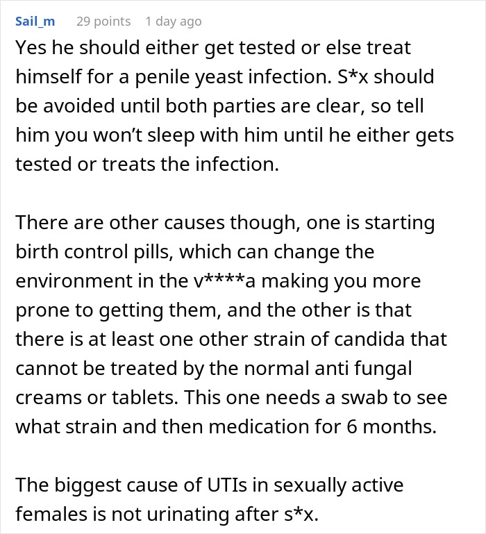 Guy Refuses To Get Himself Checked As GF Gets Constant Infections, She Reconsiders Marriage